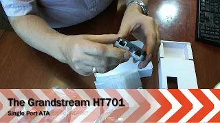 Unboxing the Grandstream HT701 Single Port ATA