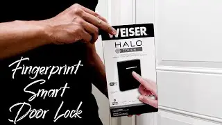 Умный дверной замок Weiser Halo Touch со сканером отпечатков пальцев (рейтинг Amazon 4,2 из 5)