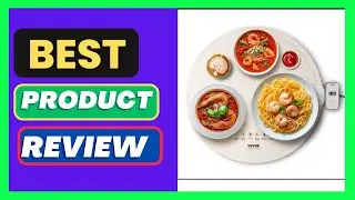 VEVOR Electric Warming Tray Rollable Food Warming Mat w/ Temp Control for Buffet