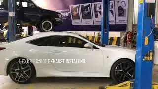 Lexus RC200t Exhaust Performance VKH Exhaust