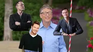 BILL GATES doing THE ICE BUCKET CHALLENGE