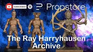 Ray Harryhausen Archive at The Prop Store #rayharryhausen #propstore #clashofthetitans