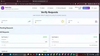 DeCriCo(Decentralized Crisis Relief Coordination Platform) no audio