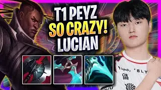 PEYZ IS SO CRAZY WITH LUCIAN! - T1 Peyz Plays Lucian ADC vs Ezreal! | Season 2026