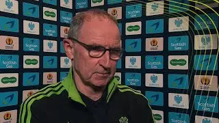Martin O'Neill reacts after Celtic's dramatic 2-1 win against Dundee