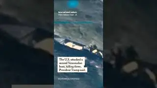 Trump Announces New Deadly Attack on a Venezuelan Boat