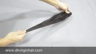 Raw natural mink human virgin hair extensions indian wavy wave dkvirginhair.com