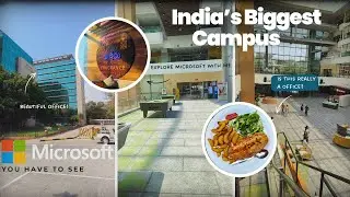 Microsoft office Tour || India's Biggest Campus🤯 || Part-1