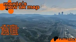 У BeamNG UK map MAKER появилась НОВАЯ карта