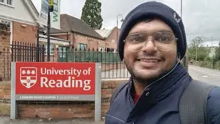 First Day at University of Reading!!! (@UniofReading)