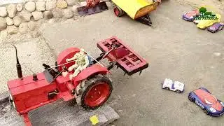 diy tractor agriculture bund maker machine for potato farming @minifarming4842