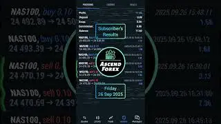 🔥✅ Clear mindset. Ascend Forex VIP Club Results! #ForexSignals #ForexEducation #TradersTechnology