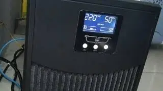 Cek UPS online edcon TDX-3K #UpsOnline3KVA #UpsEdcon #UpsUntukUSG