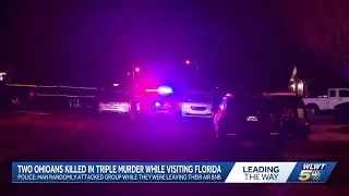 Two men from Ohio killed in triple-shooting while visiting Florida
