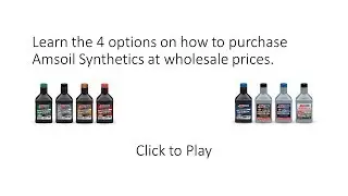 Amsoil | Synthetic Oil | Motorcycle Oil | Diesel Oil | How Amsoil Works?