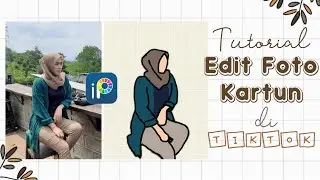 CARA EDIT FOTO JADI KARTUN YANG LAGI VIRAL DI TIKTOK || IBIS PAINT X