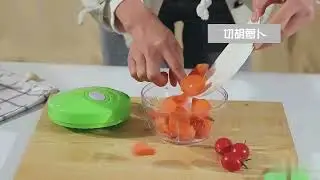Hand Pull Type Minced Multifunctional Manual Food Chopper Vegetable Chopper Speedy Chopper
