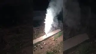 Volcano Star Fire #polenb&ouml;ller #vuurwerk #petardy #experiment #firecracker #pyro #pyropaltan