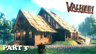 Viking Style Long house | Valheim