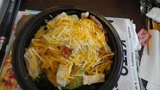 ASMR Eating Subway Chicken & Bacon Ranch Protein Bowl