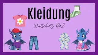 👚Kleidung👖 // Wortschatz Deutsch als Zweitsprache (DaZ) // Vokabeln Thema Kleidung