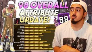 98 OVR PURE SHOT CREATOR ATTRIBUTE UPDATE! BEST SIGNATURE STYLES - NBA 2K18