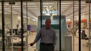 Tour of the Notre Dame Nanofabrication Facility from Hallway