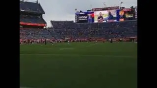 On The Field - Sports Authority Field @ Mile High
