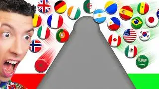 THE BEST MARBLE RACE OF COUNTRIES OF THE WORLD 🌍🌈 WORLD CUP