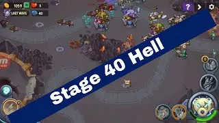 World 2 Level 40 Hell King of Defense TD | Stage 40 King of Defense TD Hell Level | 3 stars