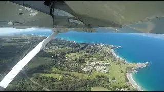 Flight from Oahu to Maui - Mokulele Airlines Timelapse