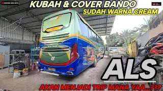 PT ANTAR LINTAS SUMATERA KUBAH DAN COVER BANDO SUDAH KITA RUBAH MENJADI WARNA CREAM...!!