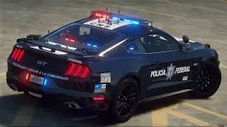 GTA 5 POLICIA | MEXICO - MUSTANG