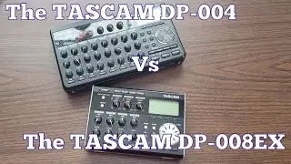TASCAM DP-004 против TASCAM DP-008EX