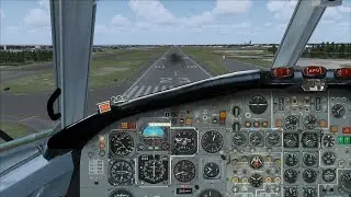 FS2004 BAC 1-11 landing in Buffalo