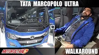 Tata Marco Polo Ultra  - What a Bus! | Auto Expo 2020 | Hindi | Motoroctane