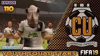 FIFA 19: YOUTH SQUAD STARS with REALISM MOD [#110] BUILT LIKE A RHINO