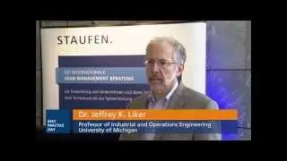 BestPractice Day 2013 - Interview mit Dr. Jeffrey K. Liker zu Lean Production (Kurzfassung)