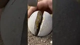 Breaking Stone to Find Gold | Real Discovery | Hammer & Chisel
