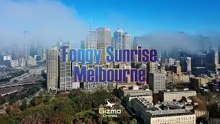 Foggy Morning Over Melbourne City -  Autel Nano+ drone 4K