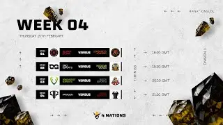 4 Nations - Spring '24 | Week 4 - Day 1 | UK & Ireland National League