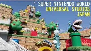 USJ Super Nintendo World tour (Universal Studios Japan) Video game geek fun in Osaka! ユニバ ニンテンドーワールド