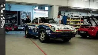 Inside the Porsche Museum Restoration of the 1986 Porsche 959 Paris-Dakar (Deutsch/English subs)