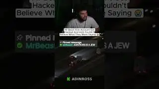 MrBeast Account Got Hacked & Messaged Adin Ross On Stream😹💀 #adin #funny #ishowspeed #clips