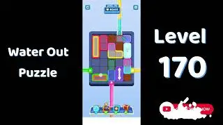 Water Out Puzzle Level 170 Walkthrough 💧 | Step-by-Step Solution | SolutionGuruji