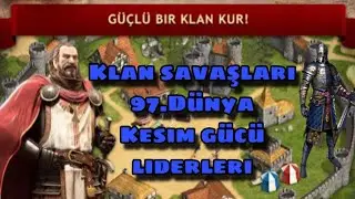 TOP 10 KESİM G&Uuml;C&Uuml;! |Klan savaşları  #tribalwars