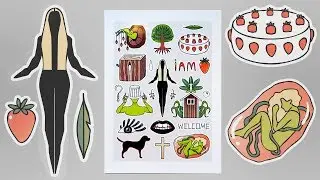 Prelude Stickers | Stop Motion Animation