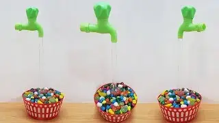 How to Make a Floating Fountain at Home | Magic Faucet Fountain | Home Made Magic Tap |DIY|