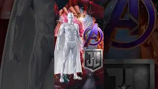 white vision vs Avengers endgame & justice league #whitevision #vision #avengers #justiceleague #dc