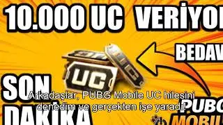 PUBG Mobile UC Hilesi 2026 - Bedava UC Alma Y&ouml;ntemi (KANITLI & G&Uuml;NCEL) 💎
